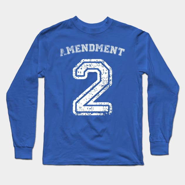 Second Amendment Sports Jersey Long Sleeve T-Shirt by erock